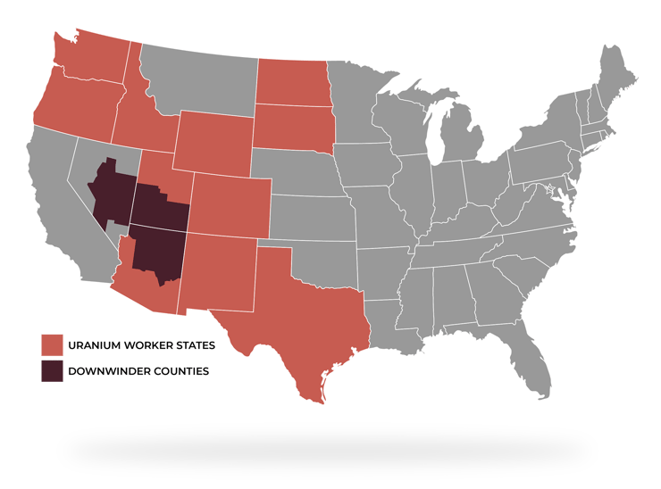 Trusted Ally RECA areas